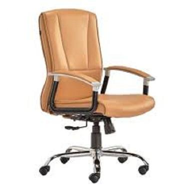 Machine Made Rolling Super Soft High Back Work From Home Ergonomic Brown Color Office Chair