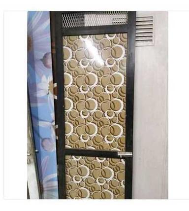 Designer Single Panel Waterproof PVC Door For Bathroom, Kitchen