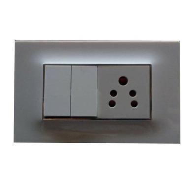 2 Module Modular Sleek Modern Design Easy To Use Environmental Friendly Electric Switch Board