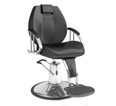 Furniture Accessories Easy To Clean Comfortable Durable Black Leather Beauty Parlour Chair With Footrest