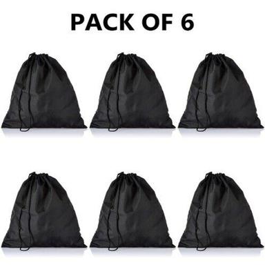 Multi Purpose Portable Water Resistance Good Quality Black Shoe Bag Capacity: 6 Kiloliter/Day