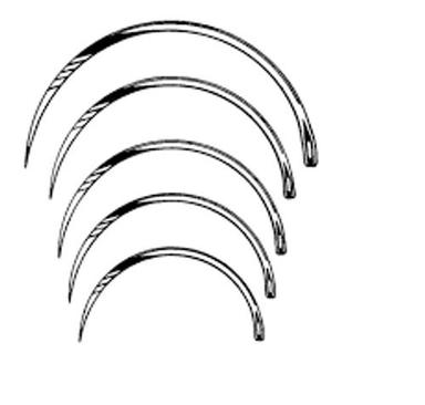 High Quality Curved Stainless Still Surgical Needles  Grade: A