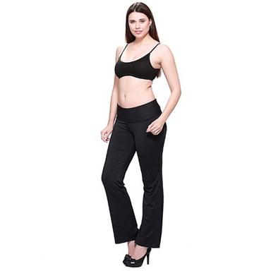 Summer Plain Ladies Black Pyjama With Perfect Fitting And Skin Friendly Fabric