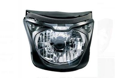 Transparent Motorcycle Headlight, Abs Plastic Material, 1 Kilogram Weight, For Two Wheeler