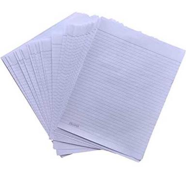 Wood Pulp Echo Friendly White Lined Notebook Paper For Office And School Use