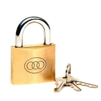 Anti-Cut Drillproof Hardened Shackle Brass Padlocks For Doors And Cabinets