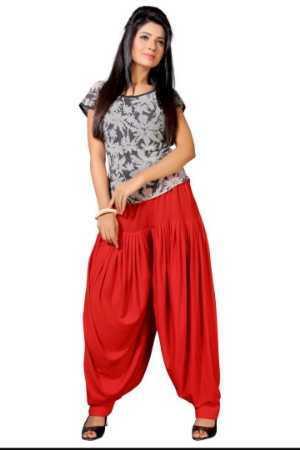 Ladies Comfortable And Relaxed Fit Plain Patiyala Salwar For Casual Wear Grade: Food