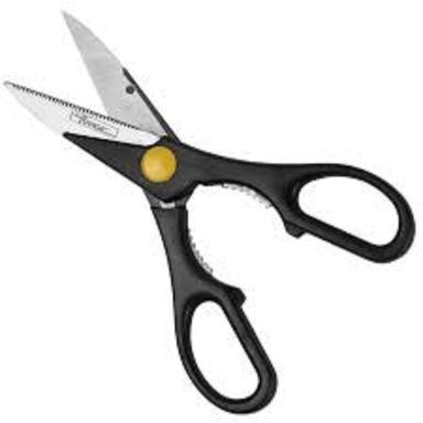 Black Stainless Steel Accurate Cutting Scissors 