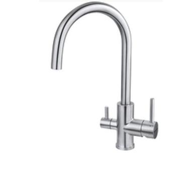 Premium Stainless Steel Swan Neck Mixer Kitchen Sink Faucet