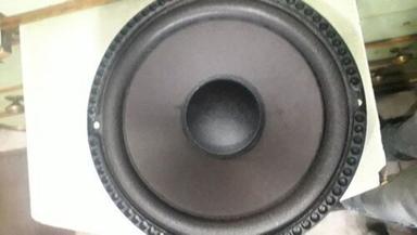 8 Ohms Round Shape High Efficient Light Weight Black Audio Woofers Application: Hardware Components