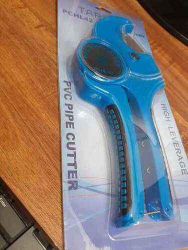 Blue-White Pchl 42 Taparia Handheld Portable High Leverage Pvc Pipe Cutter (Blue)