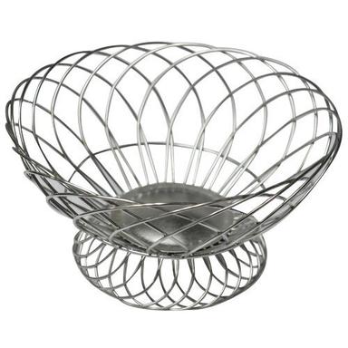 Pure Essential Oils Dishwasher Safe Circular Stainless Steel Fruit Baskets For Home