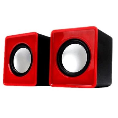 Portable Square Multimedia Sound Box Mini Speaker