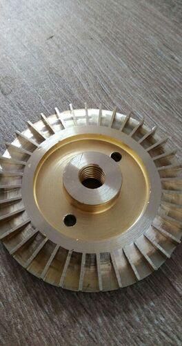 8-10 Mm Round Shape Brass Impeller For Water Pump