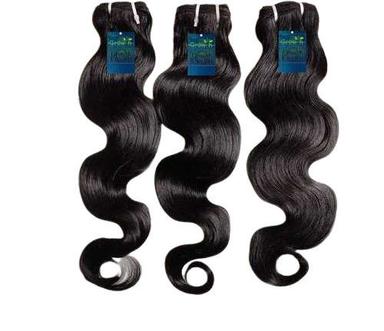 Growth Black Body Wave Virgin Human Hair Extension For Women And Girls