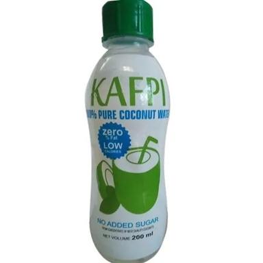 Beverage 200 Millilitres Contains Zero Fat Kafpi Bottled Pure Coconut Water
