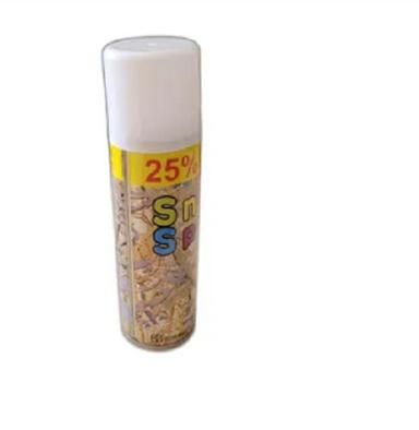 Malticolor Customized Size Cylindrical Snow Spray For Birthday Party
