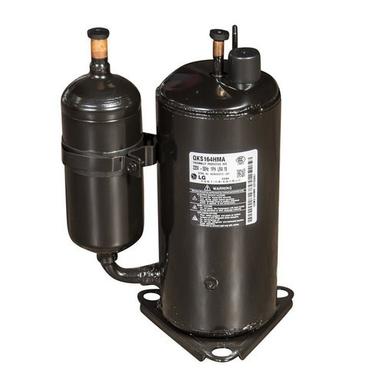 Black 220 Volts 20 Kilograms Long Lasting Portable Rotary Air Conditioning Compressor