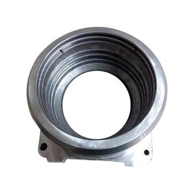 Silver Round Stainless Steel Putzmeister Outer Housing Concrete Pump Part