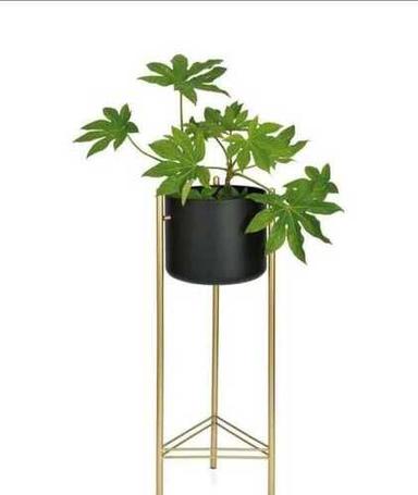 Floor Mounted Iron Flowers Pots For Home And Hotel Use