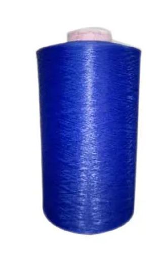 Blue  Filament Light In Weight Durable 100% Polyester Textured Yarn