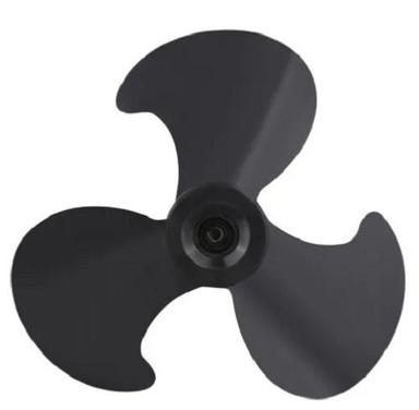 Black Electrical Power Source Lightweight Plastic 3 Fan Blade 