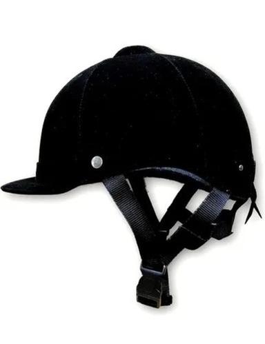 Black 500 Grams Body Plastic And Foam Motorcycle Open Face  Horse Riding Helmet 