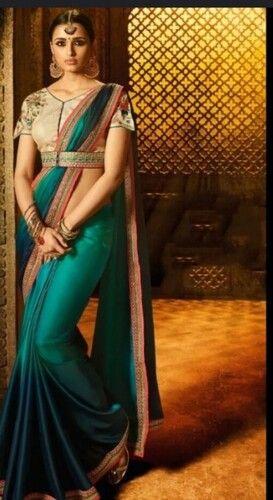 6.3 Meter Silk Saree With Blouse Piece For Party Wear