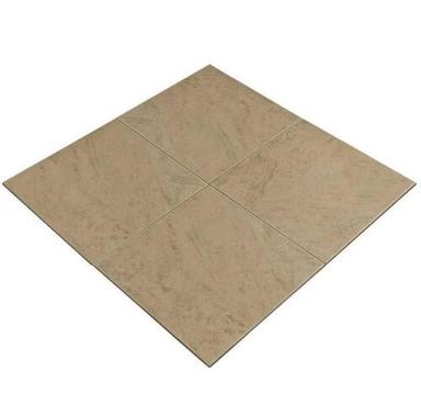 Light Brown 6Mm Thick Acid Resistant Non Slip Polished Natural Stone Garage Floor Tile