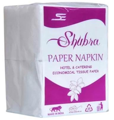 26X18Cm Rectangular Plain Soft Napkin Tissue, Pack Of 300 Pieces Application: Home