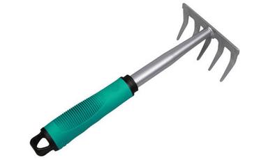 250 Gram 10 Inches Steel Body And Plastic Handle Rake Deep Root Weeders