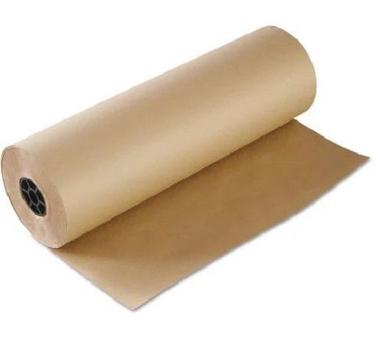 50 Meter Long Plain Insulating Kraft Paper Roll Application: Industrial