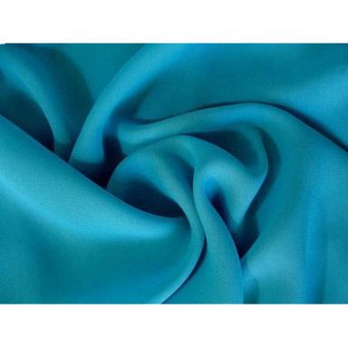 Blue 100 Gsm 44 Inches Wide X 80 Meter Polyester Georgette Fabric