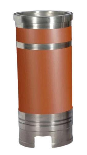 Round Polished Corrosion Resistant Steel Marine Engine Cylinder Liners Stroke: Long