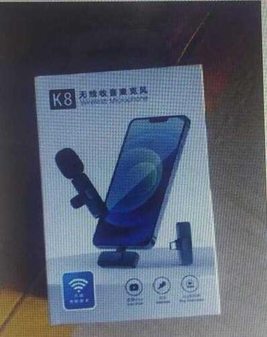 K8 2 In 1 Plug And Play Handsfree Wireless Microphone