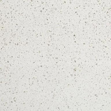 White Smooth Lustrous Polished Square Composite Marble Slabs For Flooring
