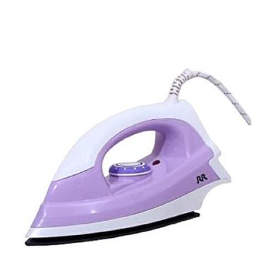 White With Purple Premium Quality Planate Automatic Electric 1100 W Iron Box 