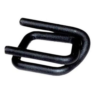 Black 500 Lbs Zinc Coated Stainless Steel Strap Buckle