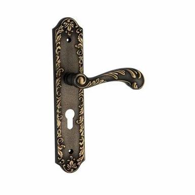 Golden 2.8 Mm Thick Corrosion Resistance Polished Brass Antique Door Handle