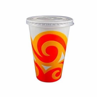 Multicolor 350 Milliliter Capacity 0.5 Mm Thick Printed Cold Drink Paper Cup