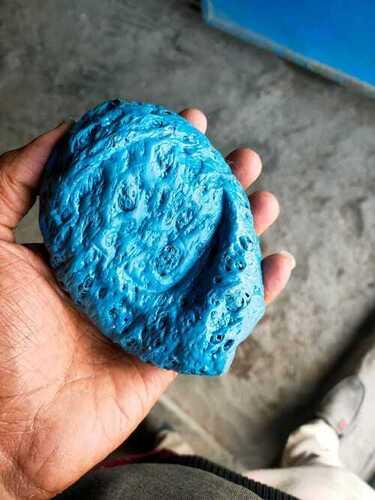 Natural Blue Plastic Lumps For Industrial Use