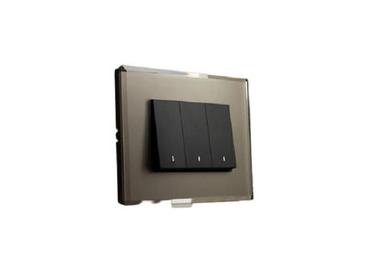 Heat-Resistant Shock Proof Electrical Frosted Bronze Mirror Modular Switches