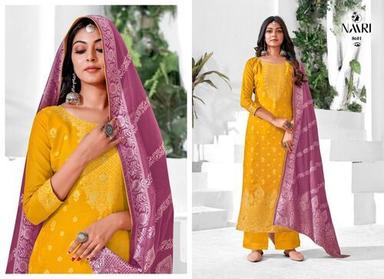 Ladies Pure Silk Salwar Suit For Party Wear