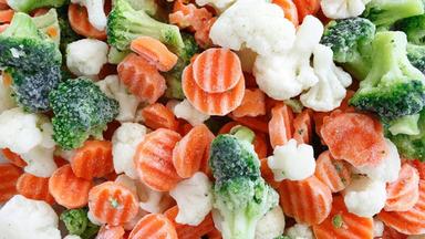 White Frozen Vegetables 