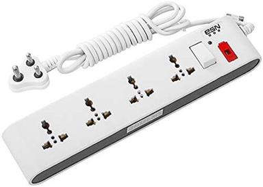Spike Guard, 4 Socket Plus USB With One Switch