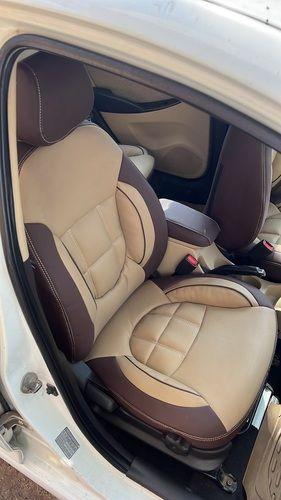 Heavy-Duty Water Resistant Plain Leather Car Seats