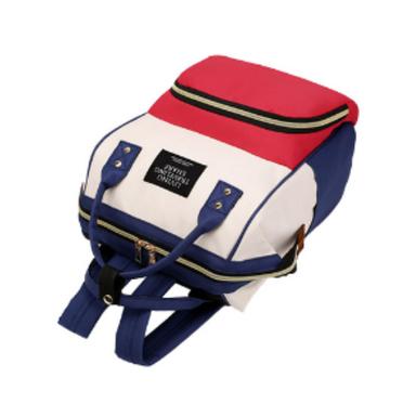 Multicolour Multifunction Travel Backpack Large Capacity Diaper Bag