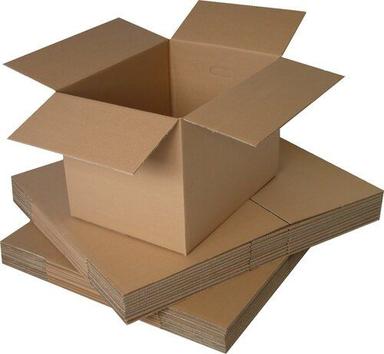 Square Plain Cardboard Corrugated Box