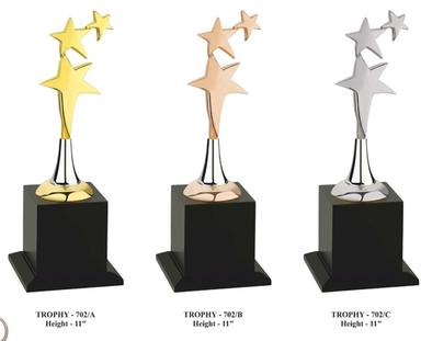 Unique Gold Plated Star Trophy Dimension(L*W*H): 10 Inch (In)