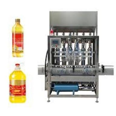 Floor Mounted Heavy-Duty High Efficiency Electrical Automatic Oil Packing Machine